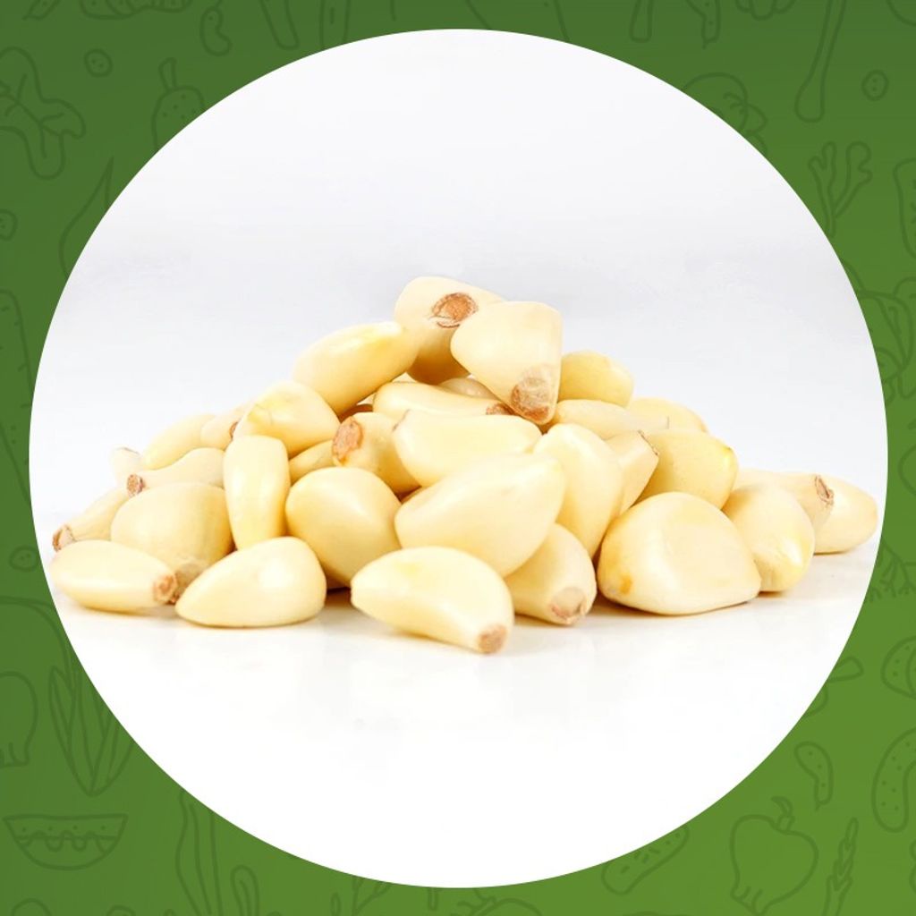 

BAWANG PUTIH KUPAS 250 gr