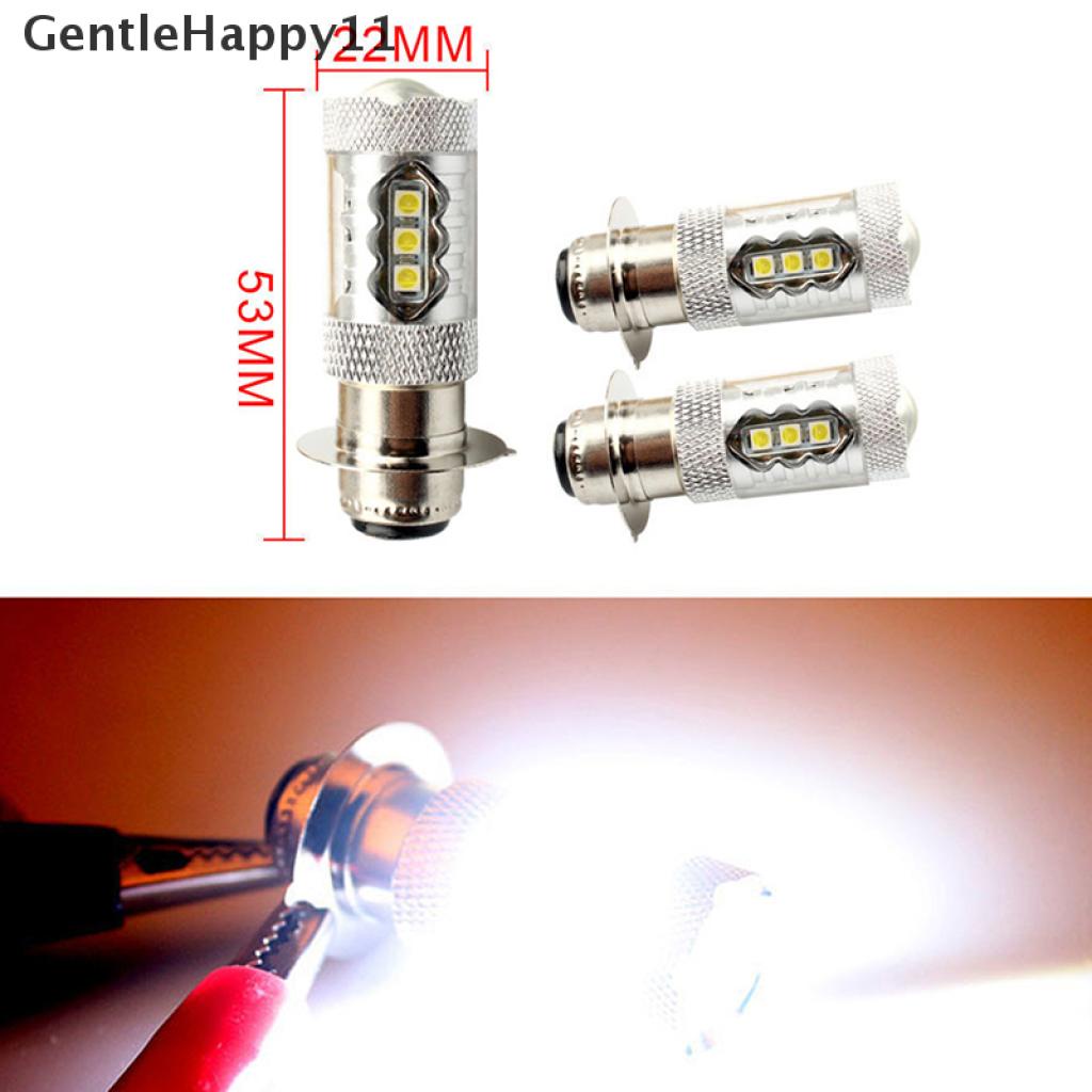 Gentlehappy H6 6000K 80W 16 Lampu Depan LED Putih Hi / Lo Untuk Motor ATV