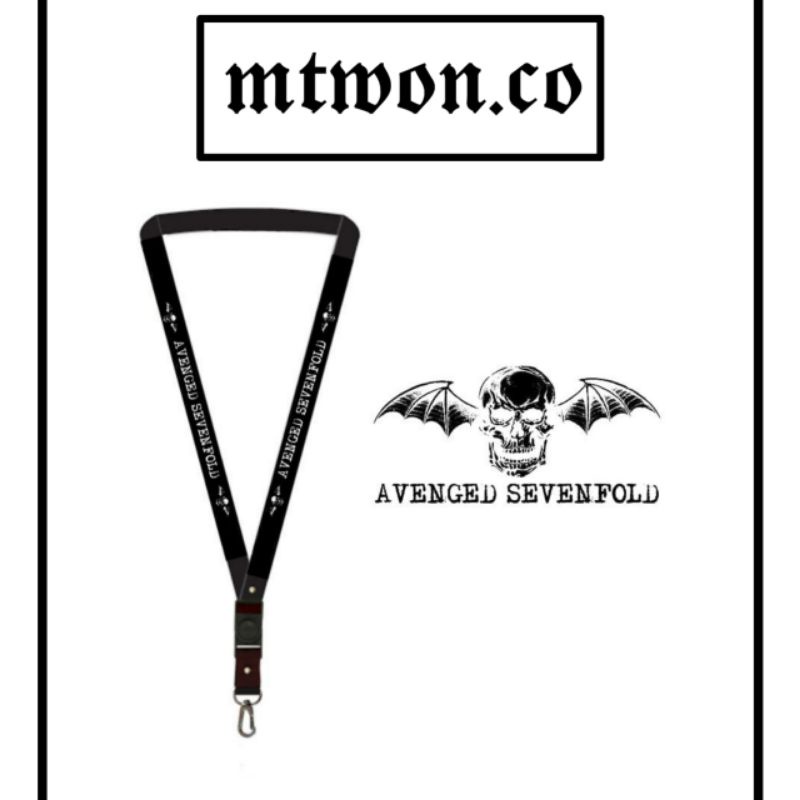 

TALI LANYARD AVENGED SEVENFOLD - TALI ID CARD GANTUNGAN KUNCI GANTUNGAN FLASHDISK GANTUNGAN NAMETAG TALI LANYARD BEST SELLER COD