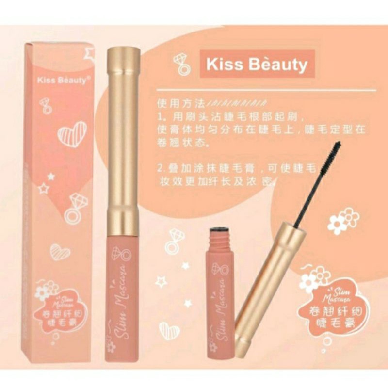 MASKARA KISS BEAUTY / SLIM MASKARA