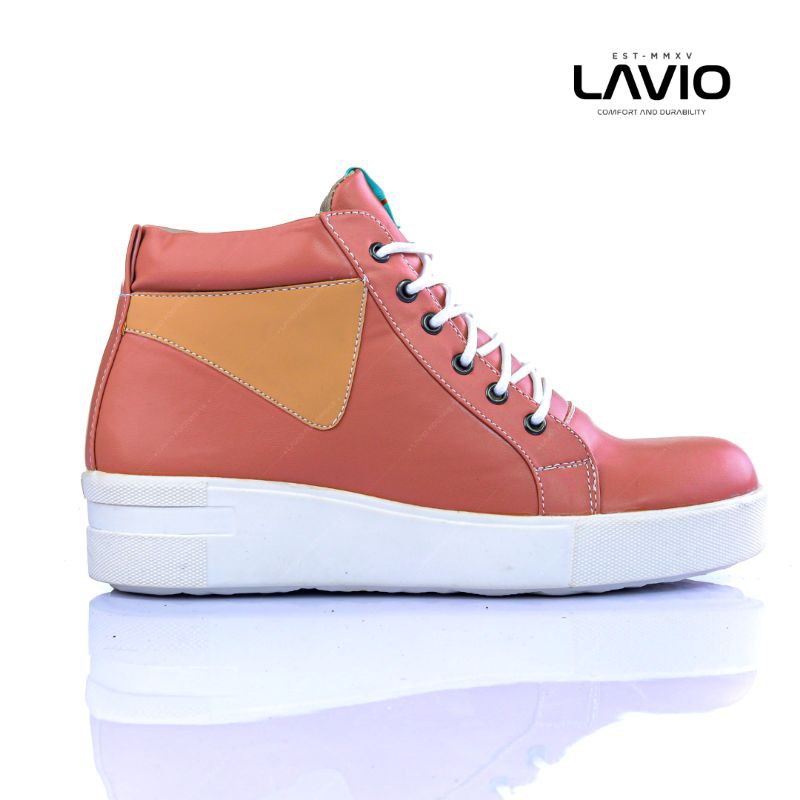 Lavio Vinesh Sepatu Boots Wanita Original Terlaris