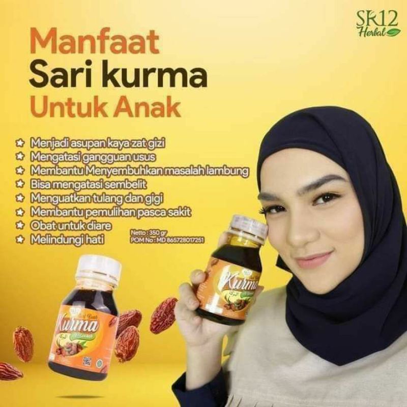 

SARI KURMA MURNI BPOM! SARI KURMA SR12 PREMIUM QUALITY