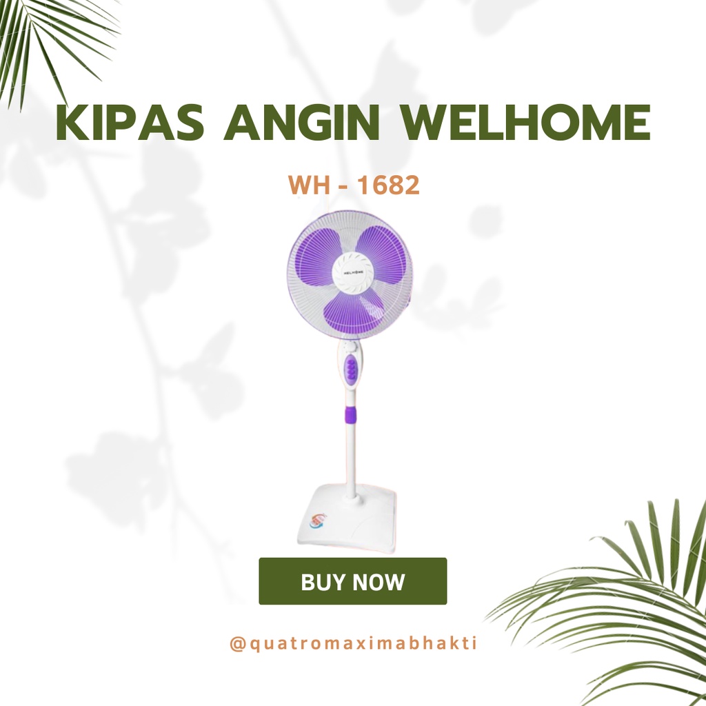 KIPAS ANGIN WELHOME WH - 1682