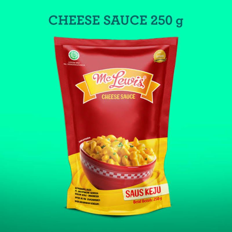 

CHEESE SAUS KEJU MC LEWIS 250GR