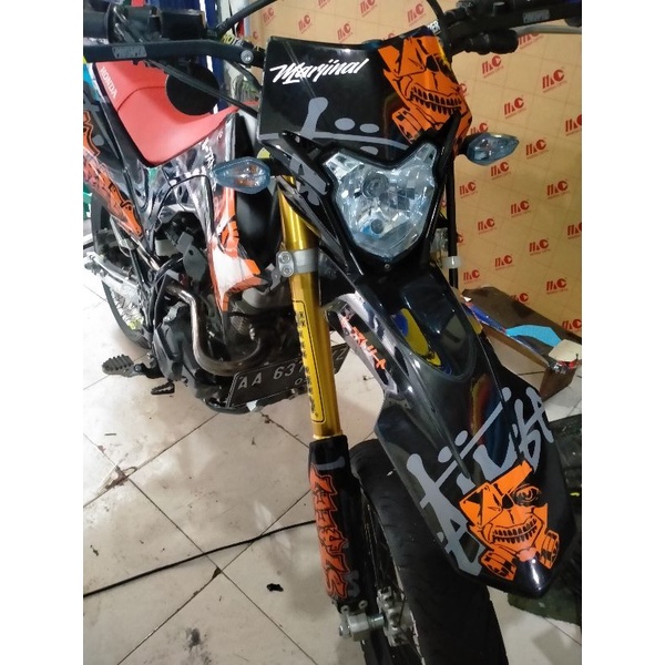 Decal crf 150l supermoto