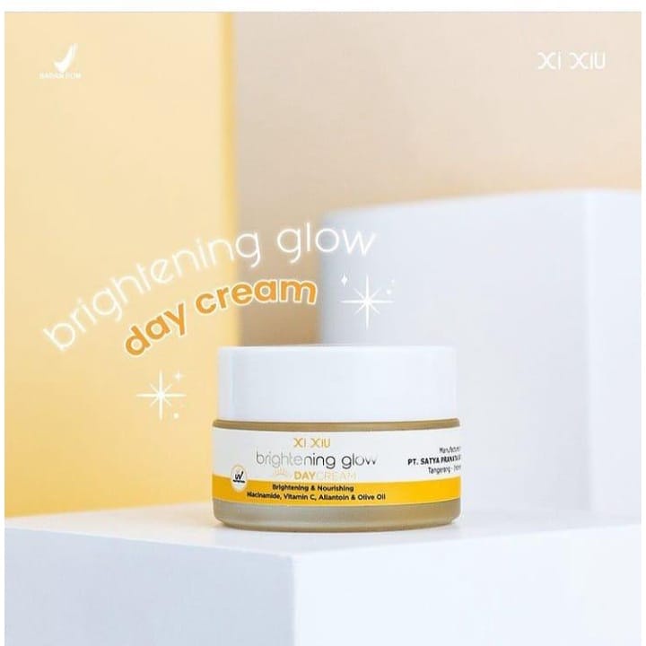 XI XIU BRIGHTENING GLOW SERIES SERUM / DAY CREAM / NIGHT CREAM XIXIU