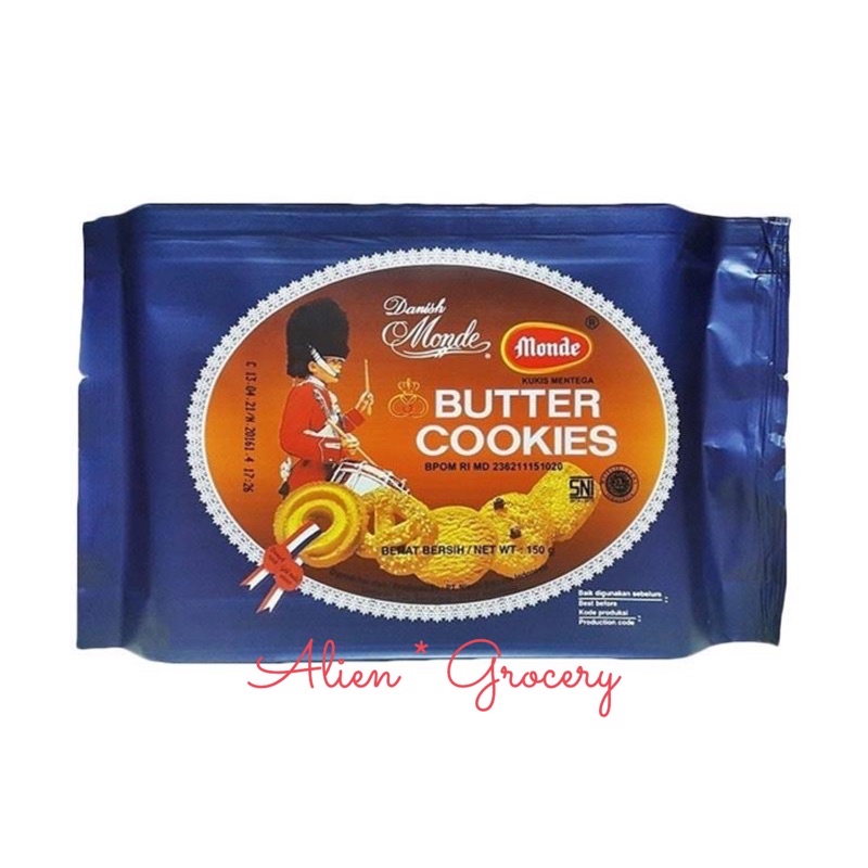 Monde Butter Cookies 150gr