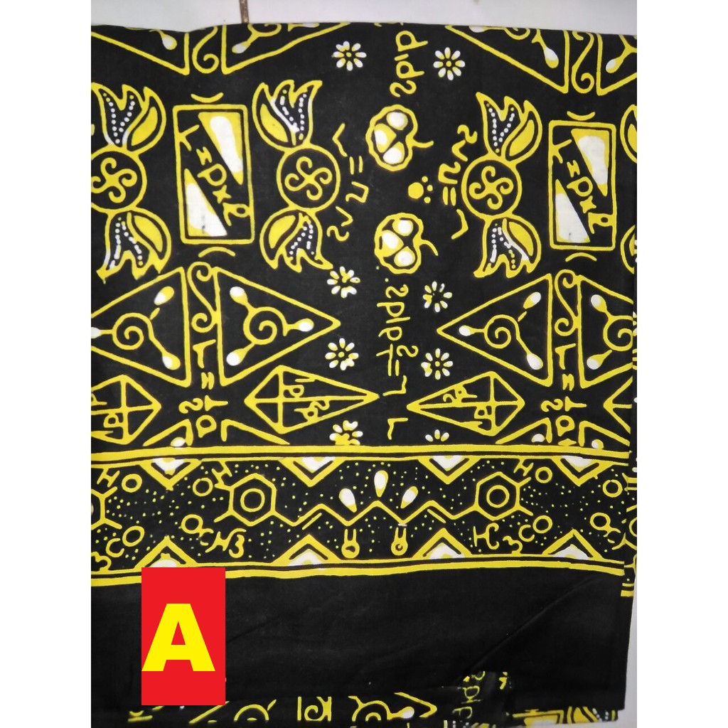 KAIN BATIK MATEMATIKA HARGA MURAH - A