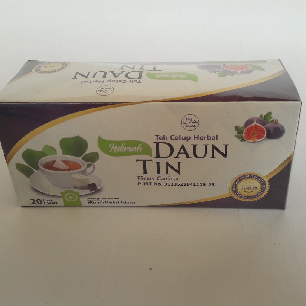 

Teh Celup Daun Tin 20 sachet Hikmah