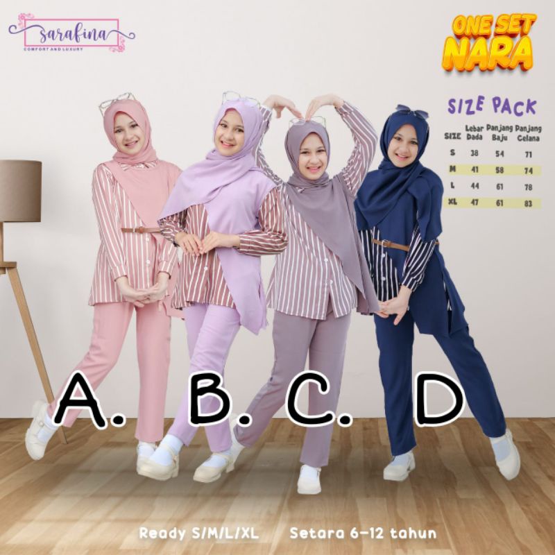 One Set Nara by Sarafina