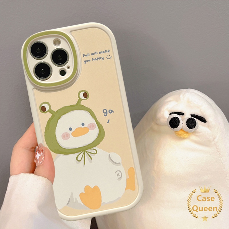 Soft Case Desain Bebek Untuk Oppo A57 2022 A96 A15 A95 A94 A16 A5s A76 A12 A16K A74 A3s A16E A31 A9 A5 2020 A7 A55 A15s A54 A92 A36 A33 A11 A3 Az 4F 52 Az 43 A33 4F 52