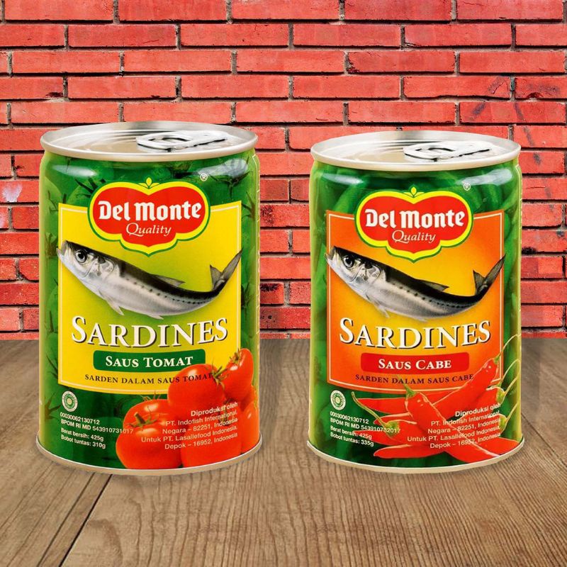 

DELMONTE SARDEN TOMAT SAUS CABE Chili 155gr