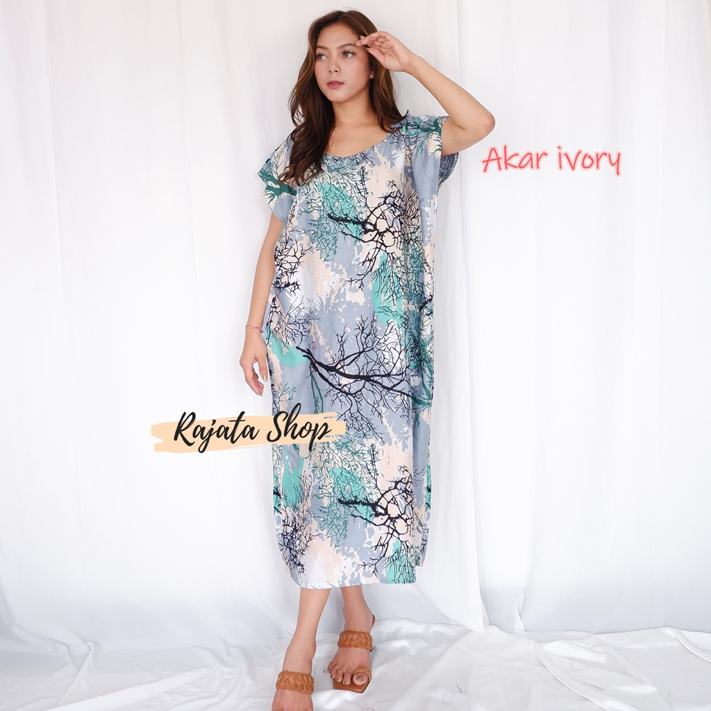 DASTER BALI NON BUSUI JUMBO XXL-XXL AKAR IVORY