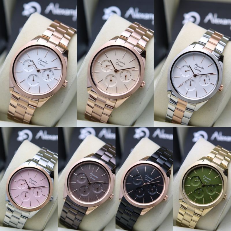 JAM TANGAN WANITA ALEXANDRE CHRISTIE AC2817 AC 2817 ORIGINAL