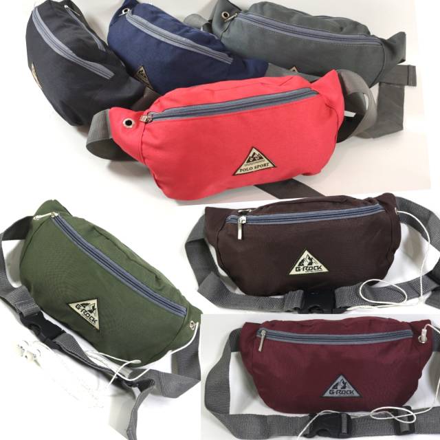 Waist Bag Murah kantong Lp Tas Pinggang Bisa Selempang