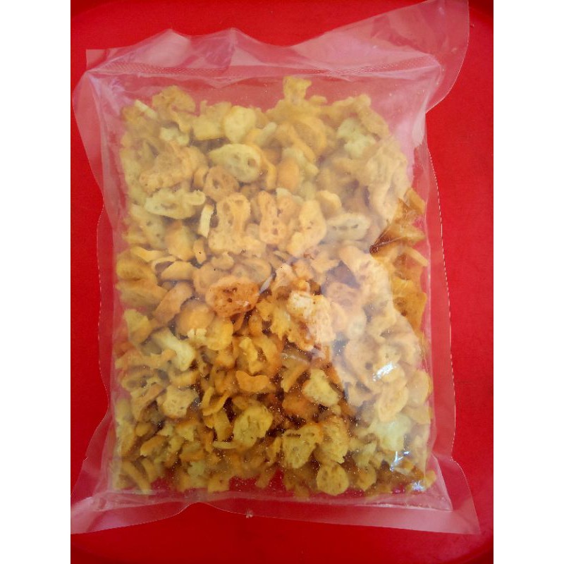 Camilan Cakwe goreng kering / toping bubur ayam  250 gr