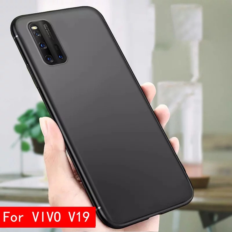 P / B-- CASE VIVO V19 V20 V20SE V21 4G 5G V23E Y16 2022 PREMIUM MATTE CASE SOFT BLACK DOFF SLIM FIT