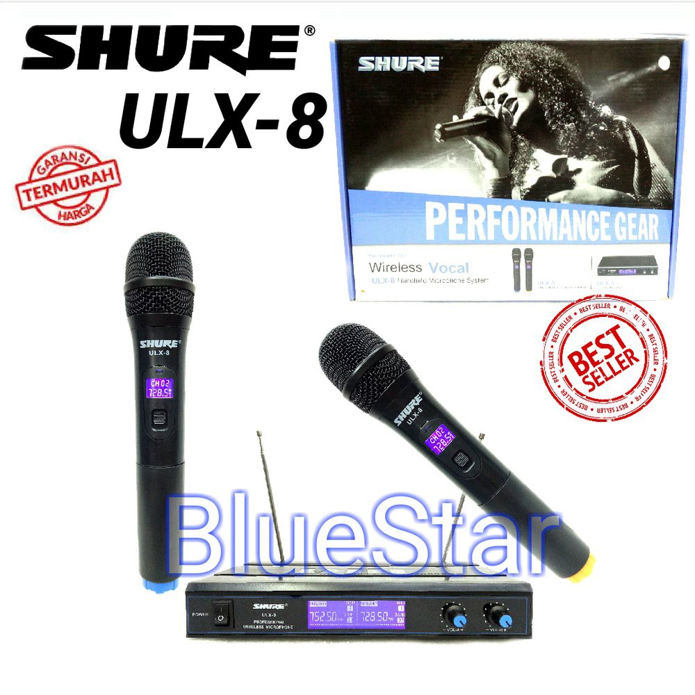 Jual  Mic Wireless Shure ULX 8 (Handheld)