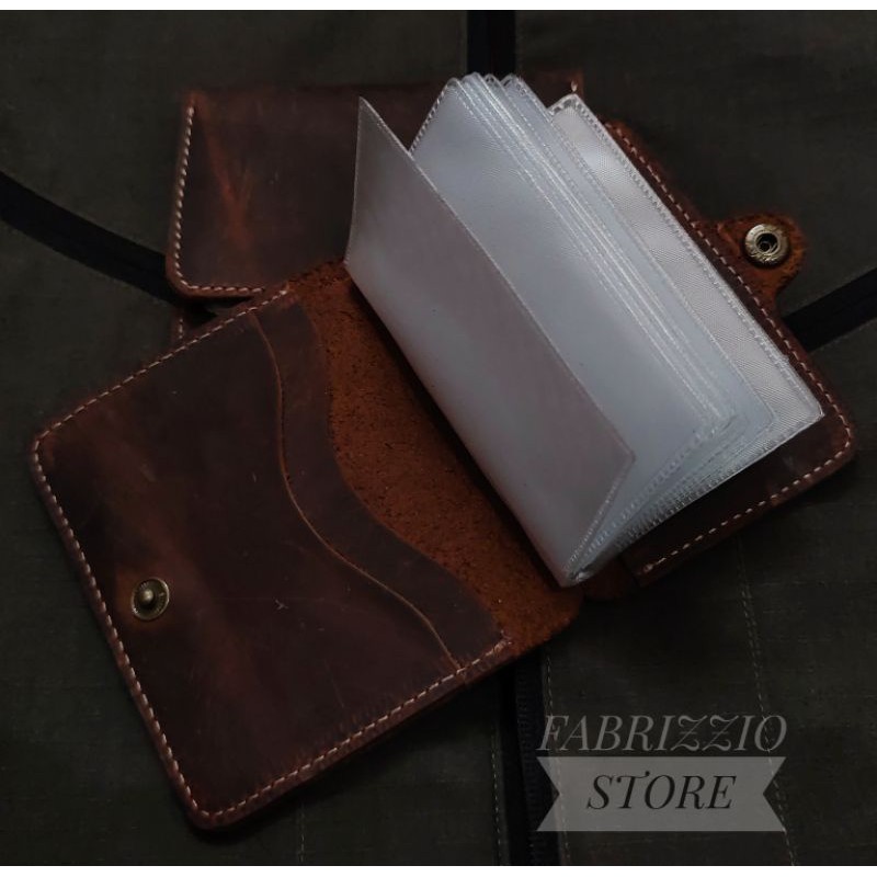 dompet kartu premium kulit asli