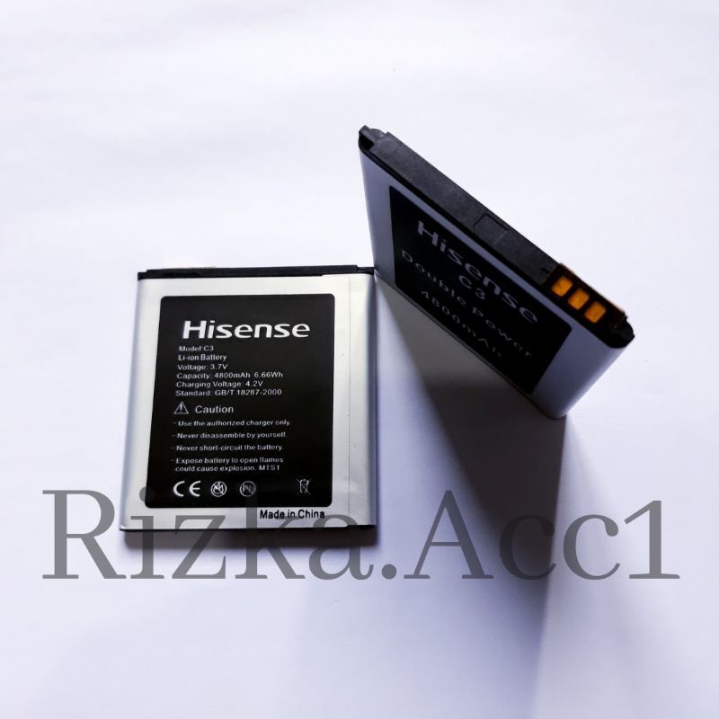 Baterai Battery Batre Hp Smartfren Andromax C3 Model H11308 Double Power Battery Hp