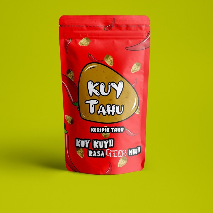 

Keripik Tahu Kuytahu Pedas Nih!! (80gr)