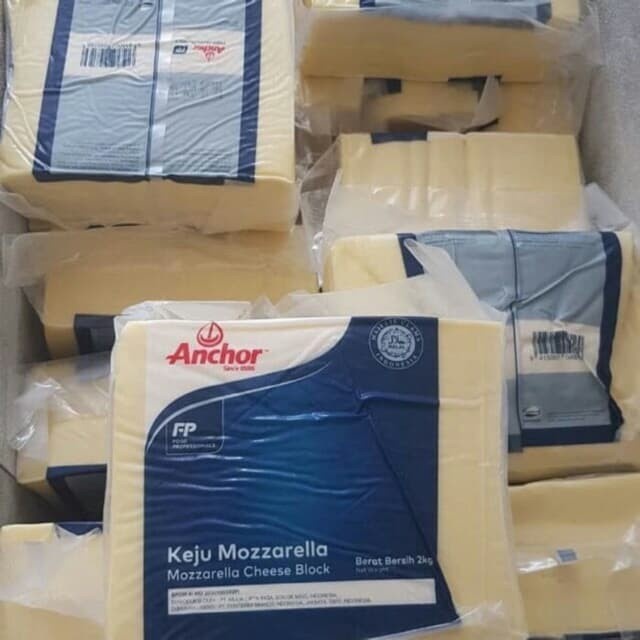 

Keju Mozarella Anchor 2x10 perdus 20kg GOSEND GRAB only