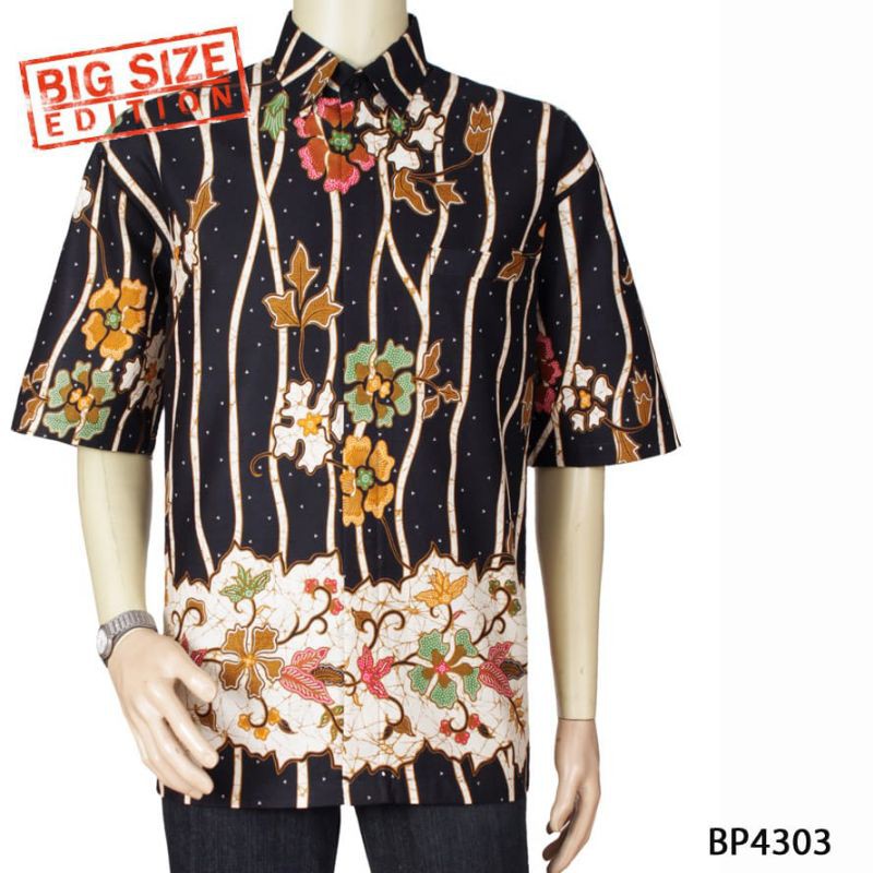 Kemeja Batik Pria Big Size/Jumbo 4303