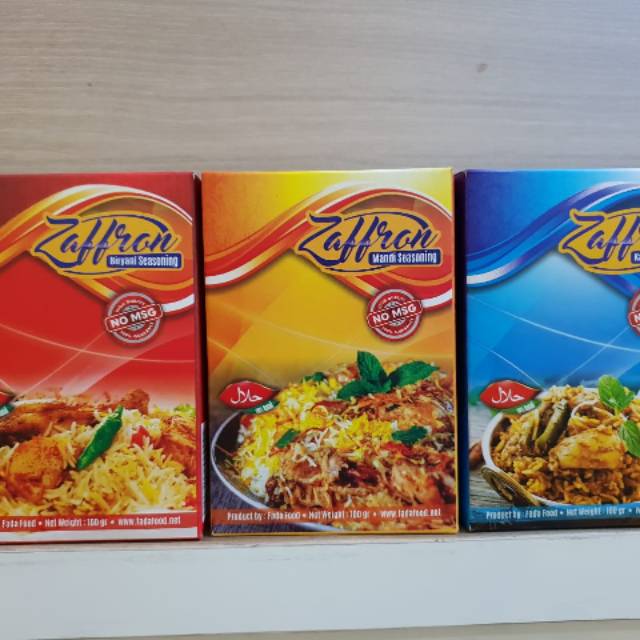 

Aneka bumbu arab. Zaffran nasi kabsah/kabsa/ mandhi / mandi / Biryani / briyani