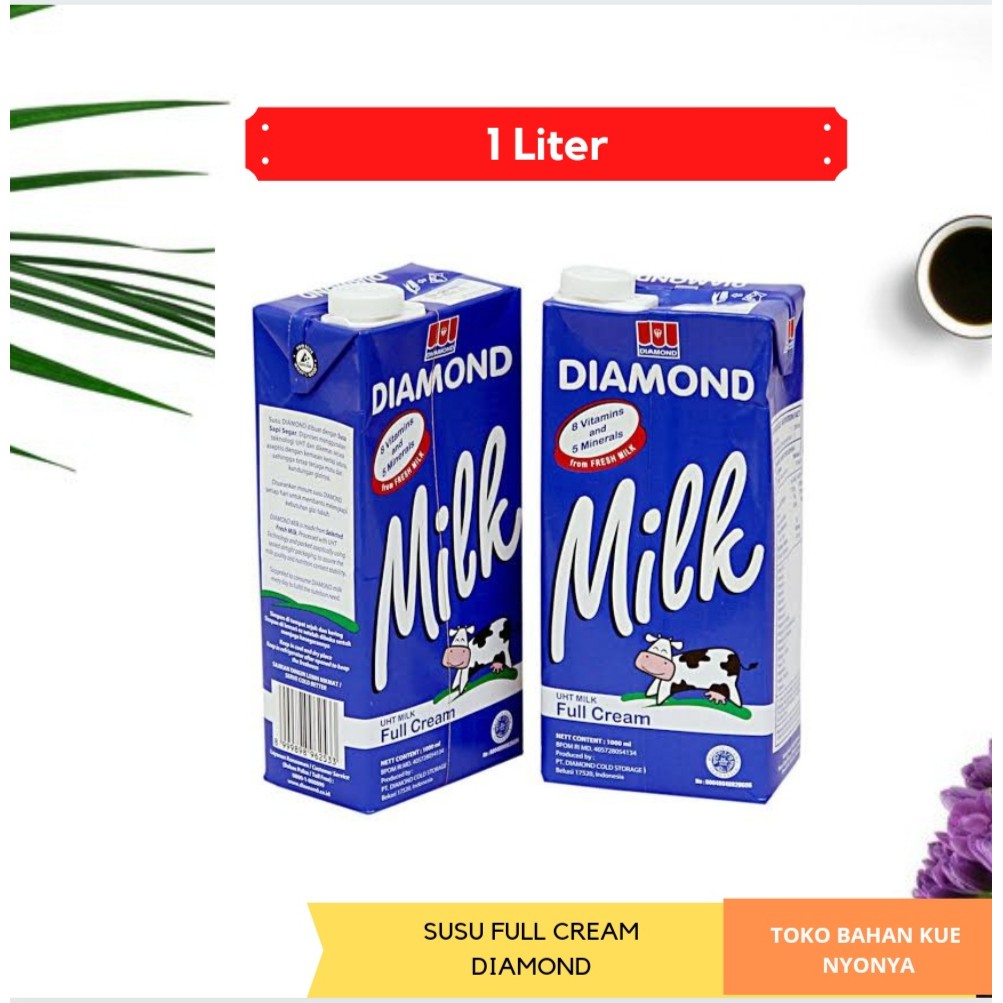 

Susu UHT Fullcream Diamond 1Liter