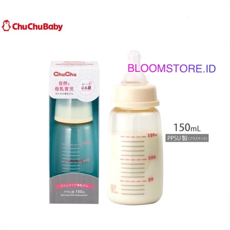 CHUCHU Chu Chu Baby PPSU Nursing Bottle Standard Standar Neck Botol Susu 150ML 150 240 ML 240ML