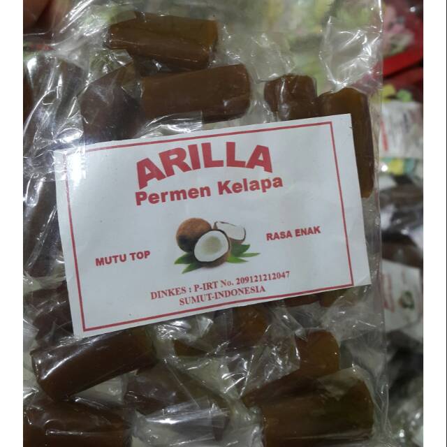 

Permen santan kelapa/gula jawa