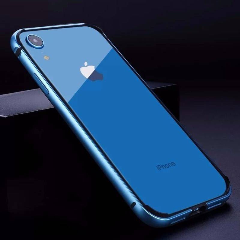 Case Bumper Bahan Silikon 2022 Aluminum Metal Untuk iPhone 11 Pro MAX 7 8 Plus X XS MAX XR SE 2020