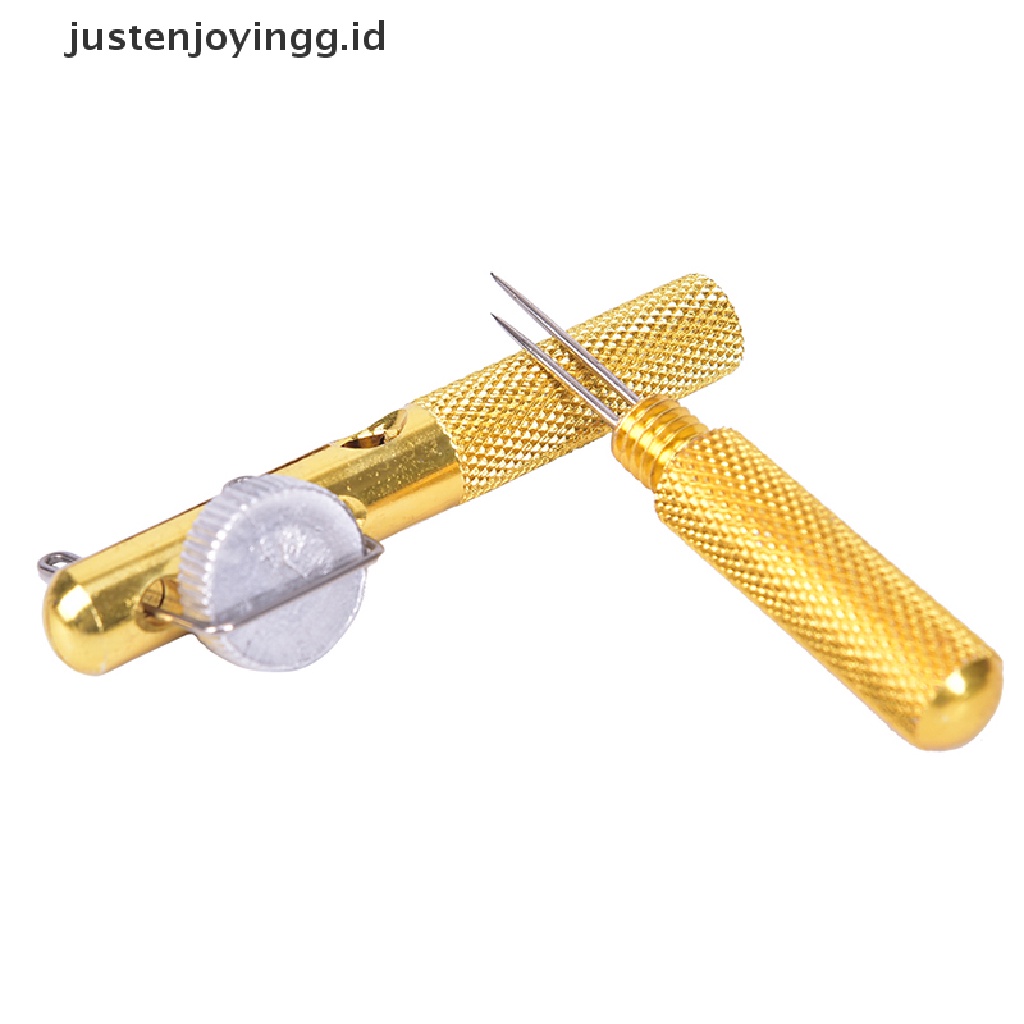 // justenjoyingg.id // Metal Fishing Hook Knotting Tool &amp; Tie Hook Loop Making Device Hooks Remover ~