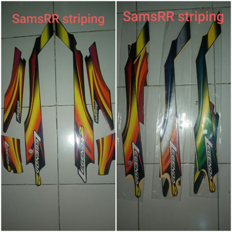 Sticker/Striping LEGENDA 2