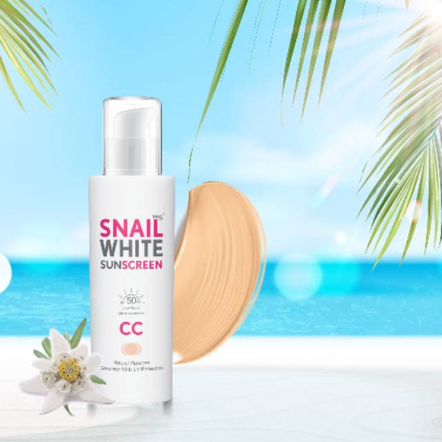 NAMU LIFE SNAIL WHITE SUN SCREEN CC CREAM SPF 50+++