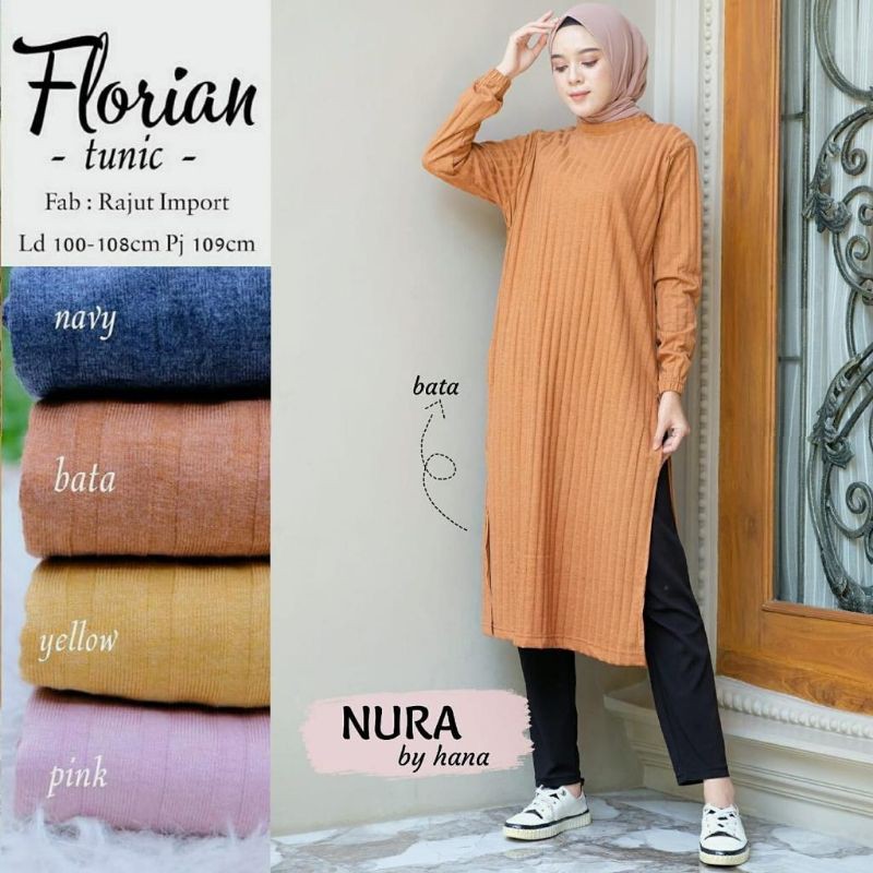 FLORIAN TUNIK BY NURA HANA
