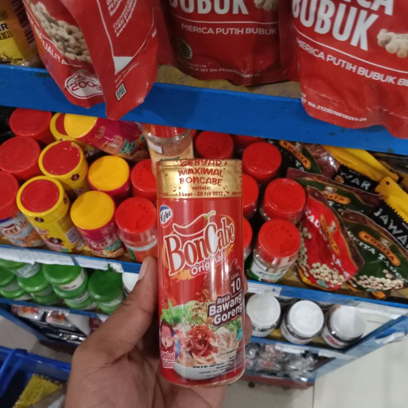 

Yummer l Bubuk Bon Cabe Original Level 10 Bawang Goreng