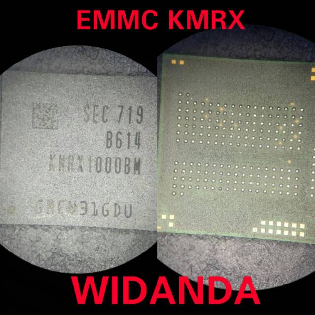 IC EMMC KMRX1000BM