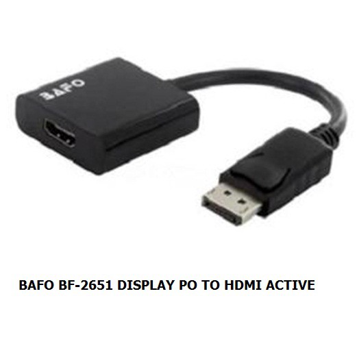 Bafo Displayport to HDMI Adapter Aktif BF-2651