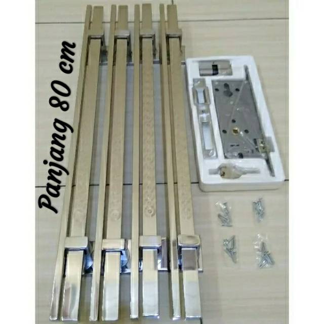 Tarikan pintu rumah minimalis 80 cm