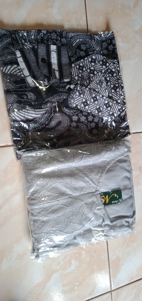 [ori Ready Anak Cowok Cewek] Batik Couple Annabel Pinguin Brokat Tile