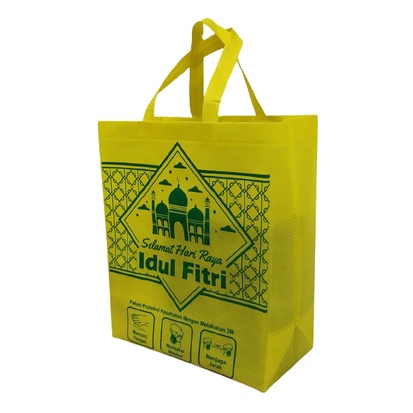 

GOODIE BAG SPUNBOND MOTIF LEBARAN UKURAN 37x30 isi 12