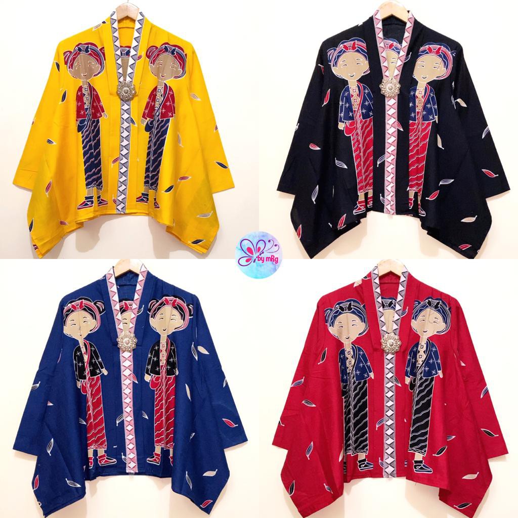Atasan Batik Modern/ Baju Atasan Batik /Baju Batik Atasan Wanita Kartini Nona Rara
