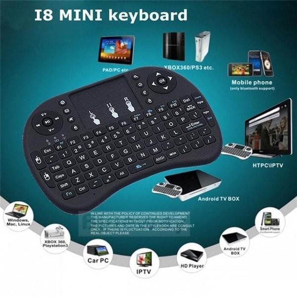 i8 Wireless Mini Keyboard with TouchPad &amp Air Mouse