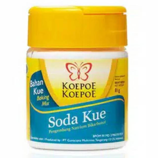 

Soda Kue Koepoe 81 gram pengembang kue baking soda bahan kue makassar cod