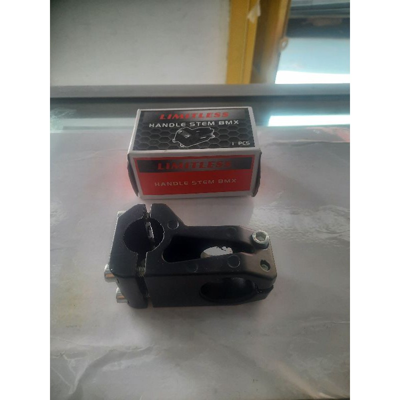 STEM SEPEDA BMX OVERSIZE MERK LIMITLESS ORIGINAL TERMURAH