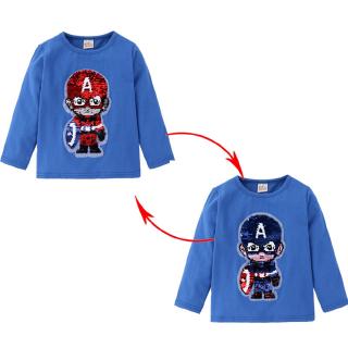  Sweater  Hoodie Lengan Panjang Motif Kartun Frozen Superman 