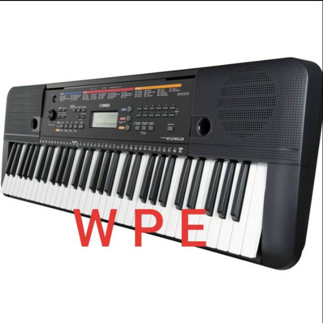 KEYBOARD YAMAHA PSR E263/PSR E 263 ORIGINAL