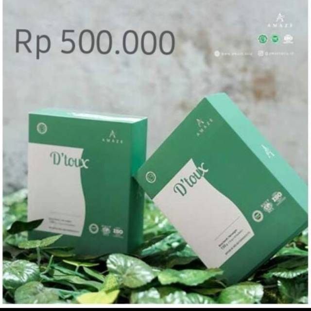 Diet Detok - Dtoux Amaze - minuman herbal