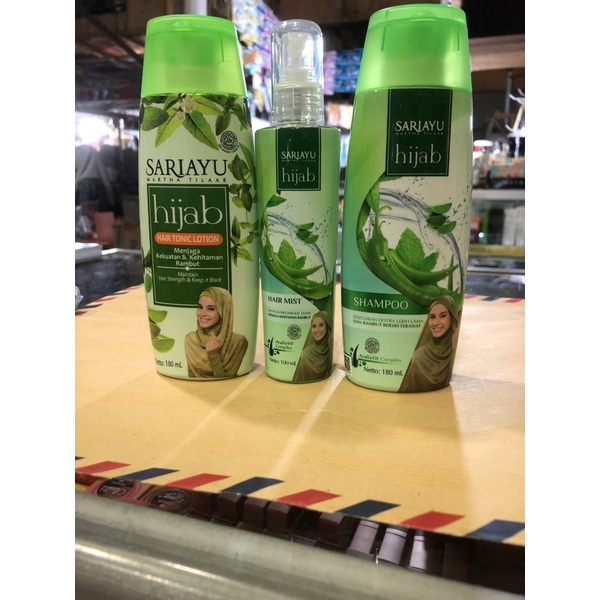 Jual SARIAYU HIJAB SERIES HAIR TONIC SHAMPOO HAIR MIST Shopee Indonesia